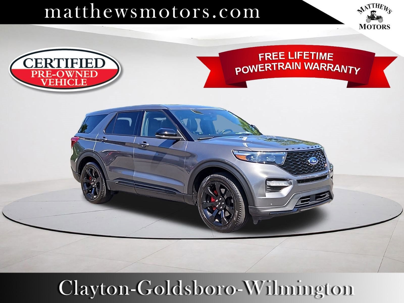 2022 Ford Explorer ST AWD w/ Panoramic Sunroof &amp; 3rd Row